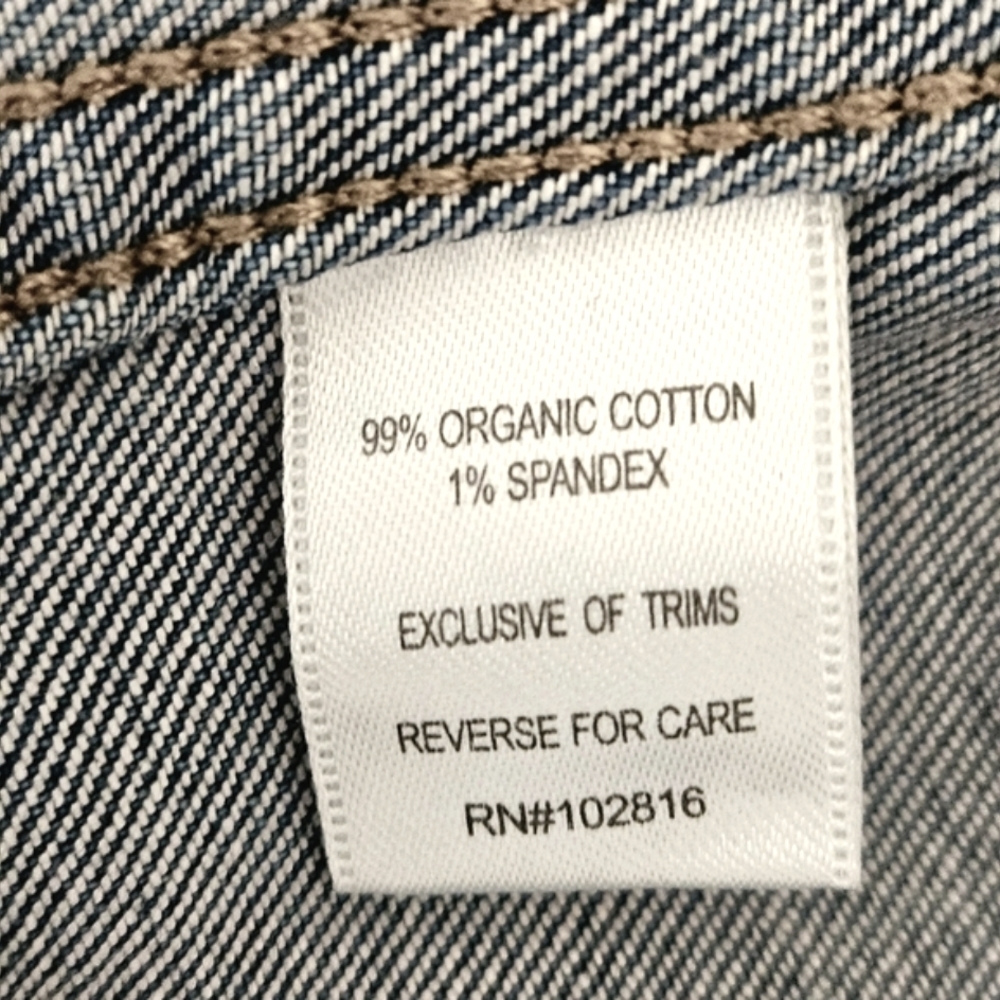 NWT-Garnet Hill Light Blue Denim Jean Jacket - Picture 8 of 10